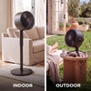 image:imageShark FlexBreeze Pro Mist 2in1 Fan with Integrated Mist White FA302WH  CordedCordless Pedestal to Tabletop up to 24Hr Battery up to 70 Ft of Power 5 Speeds with Integrated Misting TankGrey FlexBreeze w Misting Tool