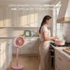 image:imageShark FlexBreeze Pro Mist 2in1 Fan with Integrated Mist White FA302WH  CordedCordless Pedestal to Tabletop up to 24Hr Battery up to 70 Ft of Power 5 Speeds with Integrated Misting TankBlush FlexBreeze ProMist w Portable Tank