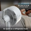 image:imageShark FlexBreeze Pro Mist 2in1 Fan with Integrated Mist White FA302WH  CordedCordless Pedestal to Tabletop up to 24Hr Battery up to 70 Ft of Power 5 Speeds with Integrated Misting TankGrey FlexBreeze w Misting Tool