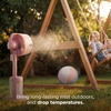 image:imageShark FlexBreeze Pro Mist 2in1 Fan with Integrated Mist White FA302WH  CordedCordless Pedestal to Tabletop up to 24Hr Battery up to 70 Ft of Power 5 Speeds with Integrated Misting TankBlush FlexBreeze ProMist w Portable Tank