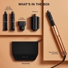 image:imageShark FlexStyle Air MultiStyler amp Drying System Coanda Copper HD433CP  No Heat Damage One Twist between Dryer amp Styler 4 Heat3 Airflow Settings Cool ShotFlexstyleCopper