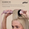image:imageShark Glossi 2in1 Hot Tool amp Air Glosser Lychee Pink HT302PK  2in1 Hot Tool amp Air Glosser Dries Smooths amp Shines Hair in One Step Using Ceramic Plates amp Powerful AirflowLychee