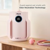 image:imageShark NeverChange Compact Pro Air Purifier HP071BRN Winter Fog  For Bedroom Nursery Home Office Dorm HEPAExceeding Filter Captures Pollutants Pet Dander Dust Odor Smoke and MoreQuartz 250 sq ft