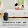 image:imageShark NeverChange Compact Pro Air Purifier HP071BRN Winter Fog  For Bedroom Nursery Home Office Dorm HEPAExceeding Filter Captures Pollutants Pet Dander Dust Odor Smoke and MoreCharcoal 650 sq ft