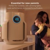 image:imageShark NeverChange Compact Pro Air Purifier HP071BRN Winter Fog  For Bedroom Nursery Home Office Dorm HEPAExceeding Filter Captures Pollutants Pet Dander Dust Odor Smoke and MoreLilac 250 sq ft