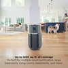 image:imageShark NeverChange Compact Pro Air Purifier HP071BRN Winter Fog  For Bedroom Nursery Home Office Dorm HEPAExceeding Filter Captures Pollutants Pet Dander Dust Odor Smoke and MoreWhite 1400 sq ft