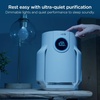 image:imageShark NeverChange Compact Pro Air Purifier HP071BRN Winter Fog  For Bedroom Nursery Home Office Dorm HEPAExceeding Filter Captures Pollutants Pet Dander Dust Odor Smoke and MoreQuartz 250 sq ft