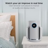image:imageShark NeverChange Compact Pro Air Purifier HP071BRN Winter Fog  For Bedroom Nursery Home Office Dorm HEPAExceeding Filter Captures Pollutants Pet Dander Dust Odor Smoke and MoreWinter Fog 250 sq ft
