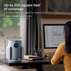 image:imageShark NeverChange Compact Pro Air Purifier HP071BRN Winter Fog  For Bedroom Nursery Home Office Dorm HEPAExceeding Filter Captures Pollutants Pet Dander Dust Odor Smoke and MoreWinter Fog 250 sq ft
