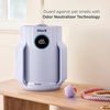 image:imageShark NeverChange Compact Pro Air Purifier HP071BRN Winter Fog  For Bedroom Nursery Home Office Dorm HEPAExceeding Filter Captures Pollutants Pet Dander Dust Odor Smoke and MoreLilac 250 sq ft