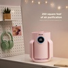image:imageShark NeverChange Compact Pro Air Purifier HP071BRN Winter Fog  For Bedroom Nursery Home Office Dorm HEPAExceeding Filter Captures Pollutants Pet Dander Dust Odor Smoke and MoreQuartz 250 sq ft