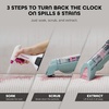 image:imageShark StainForce Cordless Stain Odor amp Urine Remover 1 Tool HX095BRN  For Carpets Area Rugs Upholstery Cars amp Outdoors DualActivated Formula Stain Eliminator Tool BeigeStainForce w Stain Eliminator Tool  Crevice Tool