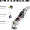 image:imageShark StainForce Cordless Stain Odor amp Urine Remover 1 Tool HX095BRN  For Carpets Area Rugs Upholstery Cars amp Outdoors DualActivated Formula Stain Eliminator Tool BeigeStainForce w Stain Eliminator Tool  No Caddy