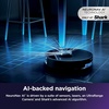image:imageShark UV Reveal PowerDetect Wet amp Dry Robot Vacuum AV3000XE  UV Stain Detect HyperSonic Mopping PowerDetect Tech NeuroNav AI Heated NeverTouch Pro Base WashDry SelfEmptyBlack
