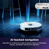 image:imageShark UV Reveal PowerDetect Wet amp Dry Robot Vacuum AV3000XE  UV Stain Detect HyperSonic Mopping PowerDetect Tech NeuroNav AI Heated NeverTouch Pro Base WashDry SelfEmptyWhite