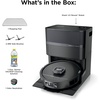 image:imageShark UV Reveal PowerDetect Wet amp Dry Robot Vacuum AV3000XE  UV Stain Detect HyperSonic Mopping PowerDetect Tech NeuroNav AI Heated NeverTouch Pro Base WashDry SelfEmptyBlack