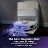 image:imageShark UV Reveal PowerDetect Wet amp Dry Robot Vacuum AV3000XE  UV Stain Detect HyperSonic Mopping PowerDetect Tech NeuroNav AI Heated NeverTouch Pro Base WashDry SelfEmptyWhite