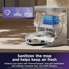 image:imageShark UV Reveal PowerDetect Wet amp Dry Robot Vacuum AV3000XE  UV Stain Detect HyperSonic Mopping PowerDetect Tech NeuroNav AI Heated NeverTouch Pro Base WashDry SelfEmptyWhite