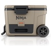 image:imageNinja FrostVault 45qt Cooler with Wheels Dry Storage Drawer Birch Beige  Ninja FrostVaults 45qt capacity holds 68 cans keeps food cool amp dry and rolls easily on allterrain wheels