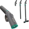 image:imageShark BlastBoss AllinOne Air Blasting System with BlastBroom AB2111  Precision Nozzle Extension Wand IndoorOutdoor Cleaning 0190 MPH Cordless Handheld Blower Rechargeable CharcoalCharcoal