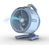 image:imageShark FlexBreeze HydroGo Pro Portable Misting Fan Peony FA056PK  CordedCordless Indoor  Outdoor Mist Lowers Temps up to 5 up to 29Hr Battery up to 70 Ft of Power 5 SpeedsSky