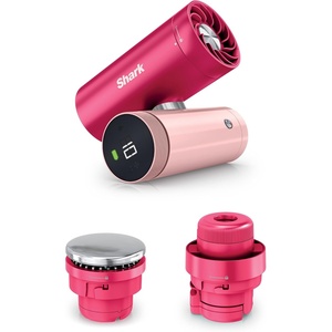 image:imageShark ChillPill 3in1 Fan Mist and Cooling Plate Haze FA022LV  3in1 Cooling System Handheld or Wearable Drops Skin Temp up to 16 Indoor  Outdoor DryTouch Mist 10 SpeedsDragon Fruit