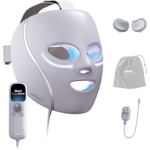 image:imageShark CryoGlow LED Face Mask in Rose Glow FW312PK  1 Skincare Facial Device in the US Combining HighEnergy LEDs Deep Infrared amp UnderEye CoolingLilac Chill