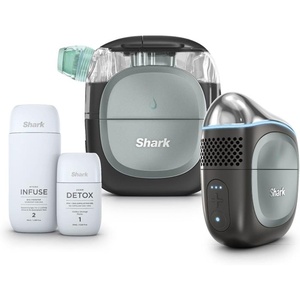 image:imageShark FacialPro Glow Replenishment Kit XSKFH3  AHA  BHA Exfoliation Gel amp BHA HydratorBlack