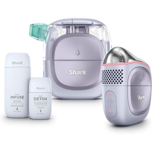 image:imageShark FacialPro Glow Replenishment Kit XSKFH3  AHA  BHA Exfoliation Gel amp BHA HydratorLilac