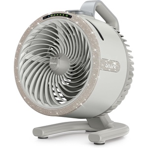 image:imageShark FlexBreeze HydroGo Pro Portable Misting Fan Peony FA056PK  CordedCordless Indoor  Outdoor Mist Lowers Temps up to 5 up to 29Hr Battery up to 70 Ft of Power 5 SpeedsDiamond