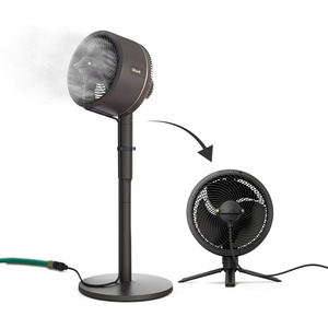 image:imageShark FlexBreeze Pro Mist 2in1 Fan with Integrated Mist White FA302WH  CordedCordless Pedestal to Tabletop up to 24Hr Battery up to 70 Ft of Power 5 Speeds with Integrated Misting TankGrey FlexBreeze w Misting Tool