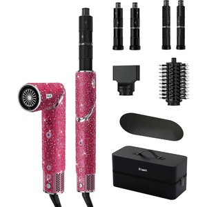 image:imageShark FlexStyle Air MultiStyler amp Drying System Coanda Black HD440BK  No Heat Damage One Twist between Dryer amp Styler 4 Heat3 Airflow Settings Cool ShotMarilyn MonroePink Sparkle