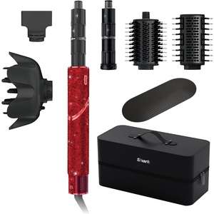image:imageShark FlexStyle Air MultiStyler amp Drying System Coanda Black HD440BK  No Heat Damage One Twist between Dryer amp Styler 4 Heat3 Airflow Settings Cool ShotRed SparkleLimited Edition