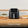 image:imageNinja Air Fryer Pro 5 Qt 5in1 Stone AF142SD  Air fry bake roast reheat dehydrate 1750W 400F max Fits 4 lbs fries DishwashersafeBlack