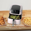 image:imageNinja Air Fryer Pro 5 Qt 5in1 Stone AF142SD  Air fry bake roast reheat dehydrate 1750W 400F max Fits 4 lbs fries DishwashersafeLight Pink
