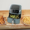 image:imageNinja Air Fryer Pro 5 Qt 5in1 Stone AF142SD  Air fry bake roast reheat dehydrate 1750W 400F max Fits 4 lbs fries DishwashersafeSage