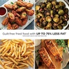 image:imageNinja Air Fryer Pro 5 Qt 5in1 Stone AF142SD  Air fry bake roast reheat dehydrate 1750W 400F max Fits 4 lbs fries DishwashersafeSage