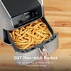 image:imageNinja Air Fryer Pro 5 Qt 5in1 Stone AF142SD  Air fry bake roast reheat dehydrate 1750W 400F max Fits 4 lbs fries DishwashersafeStone