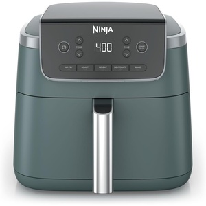 image:imageNinja Air Fryer Pro 5 Qt 5in1 Stone AF142SD  Air fry bake roast reheat dehydrate 1750W 400F max Fits 4 lbs fries DishwashersafeSage