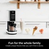 image:imageNinja CREAMi Ice Cream Maker 5 OneTouch Programs Includes 2 16oz Pints with Lids Transform Frozen Bases to Ice Cream Sorbets Milkshakes Vegan DairyFree Options NC300 White Renewed