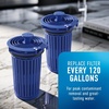 image:imageNinja HydraSense Intelligent Water Filtration System WF1001  Midnight Blue Filters 80 contaminants Personalized Filter Life Tracking No Installation Required Includes 6Month FilterFilter 2pack
