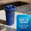 image:imageNinja HydraSense Intelligent Water Filtration System WF1001  Midnight Blue Filters 80 contaminants Personalized Filter Life Tracking No Installation Required Includes 6Month FilterFilter 1pack