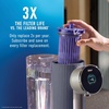 image:imageNinja HydraSense Intelligent Water Filtration System WF1001  Midnight Blue Filters 80 contaminants Personalized Filter Life Tracking No Installation Required Includes 6Month FilterFilter 1pack