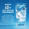 image:imageNinja HydraSense Intelligent Water Filtration System WF1001  Midnight Blue Filters 80 contaminants Personalized Filter Life Tracking No Installation Required Includes 6Month FilterHydraSense White