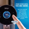image:imageNinja HydraSense Intelligent Water Filtration System WF1001  Midnight Blue Filters 80 contaminants Personalized Filter Life Tracking No Installation Required Includes 6Month FilterHydraSense Blue