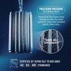 image:imageNinja HydraSense Intelligent Water Filtration System WF1001  Midnight Blue Filters 80 contaminants Personalized Filter Life Tracking No Installation Required Includes 6Month FilterHydraSense White