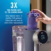 image:imageNinja HydraSense Intelligent Water Filtration System WF1001  Midnight Blue Filters 80 contaminants Personalized Filter Life Tracking No Installation Required Includes 6Month FilterHydraSense Blue