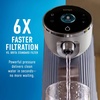 image:imageNinja HydraSense Intelligent Water Filtration System WF1001  Midnight Blue Filters 80 contaminants Personalized Filter Life Tracking No Installation Required Includes 6Month FilterHydraSense Blue