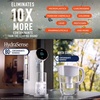 image:imageNinja HydraSense Intelligent Water Filtration System WF1001  Midnight Blue Filters 80 contaminants Personalized Filter Life Tracking No Installation Required Includes 6Month FilterHydraSense White