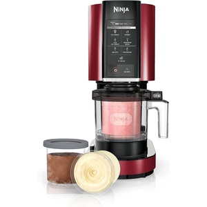 image:imageNinja NC301 CREAMi Ice Cream Gelato Milkshake Sorbet and Smoothie Bowl Maker 7 OneTouch Programs Red Renewed
